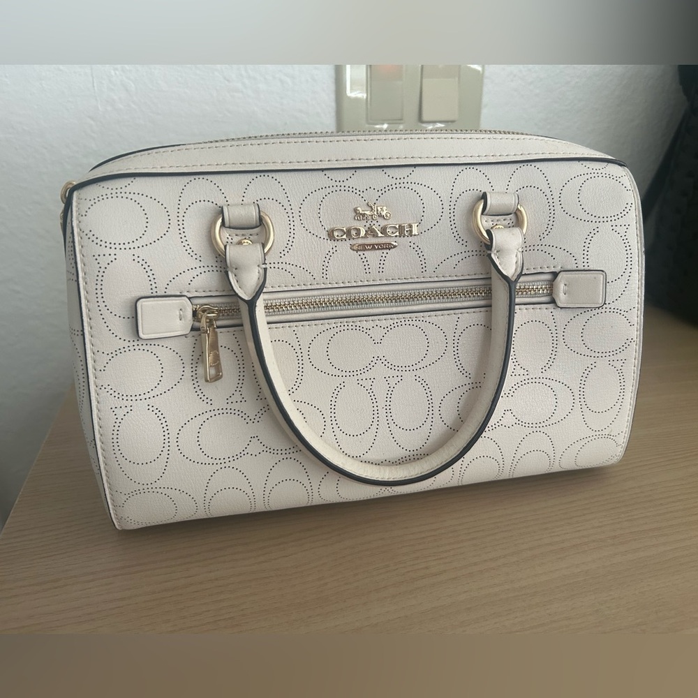 Coach Cream Rowan Handbag
